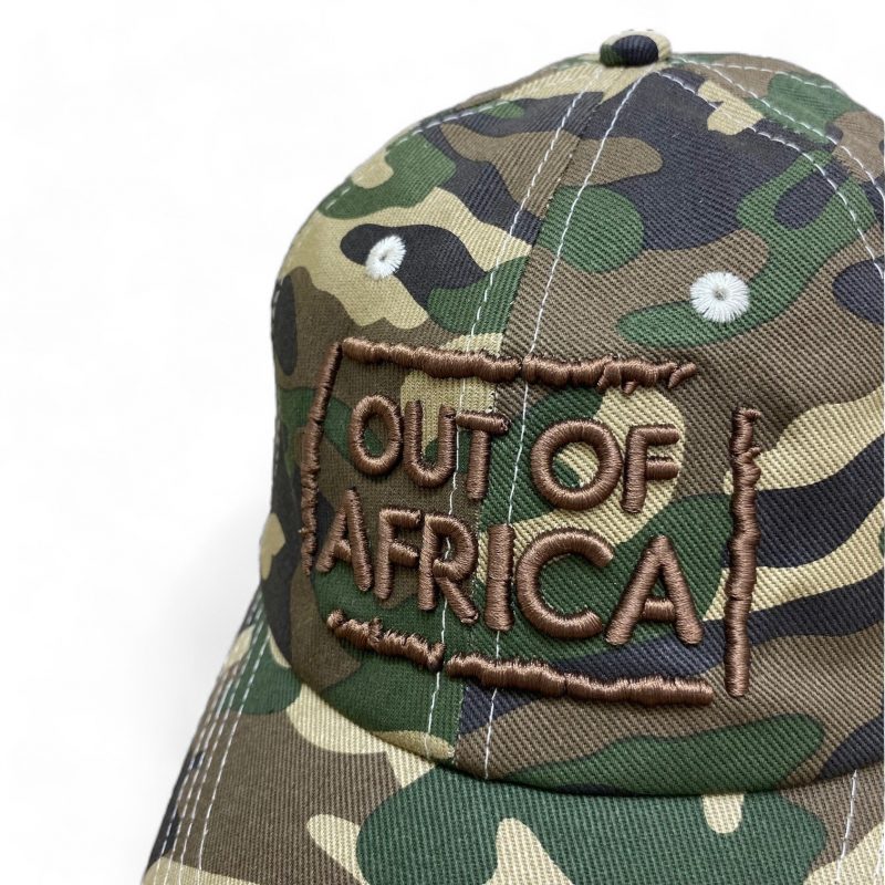 Brown Out Of Africa camo cap