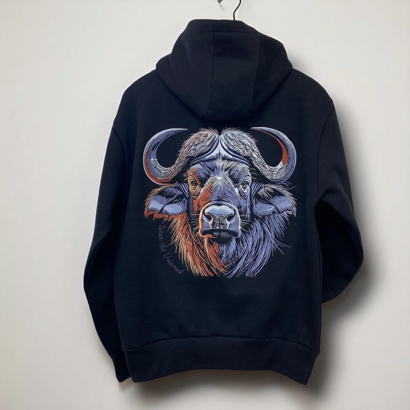 Untamed Buffalo Hoodie or Zoodie