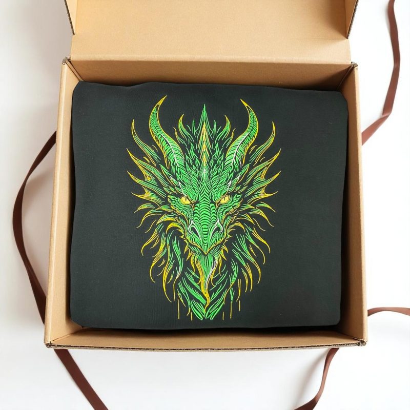 ZIBU Dragon Hoodie – Out of Africa Collection - Image 2