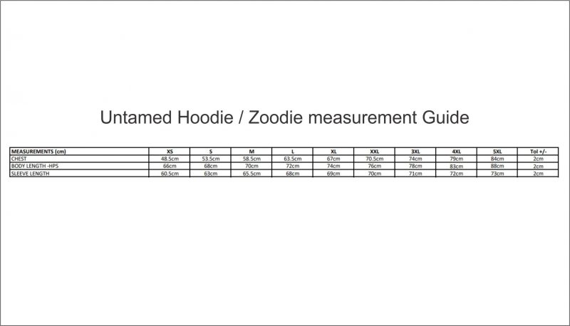 Untamed Elephant Hoodie or Zoodie - Image 5