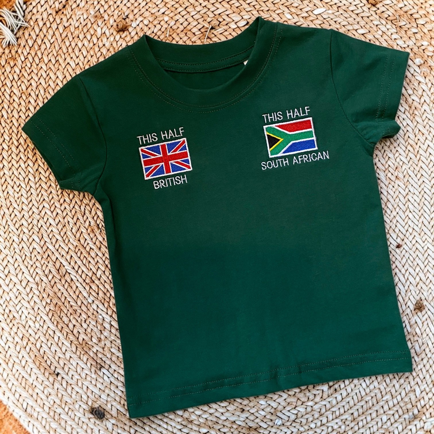 Half SA & Half GB Toddler / Kids Tshirt